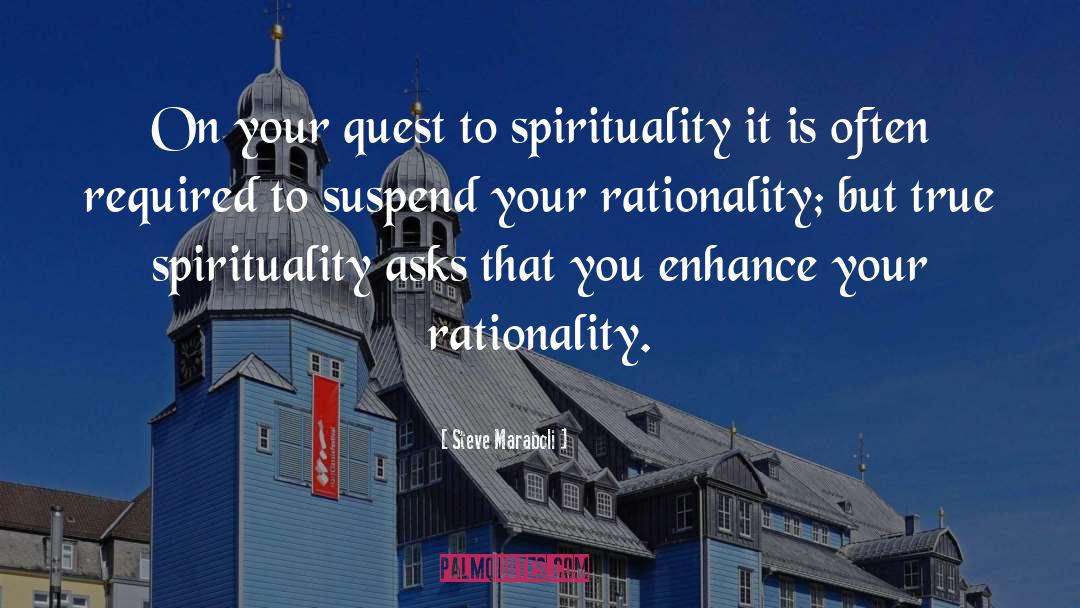 True Spirituality quotes by Steve Maraboli