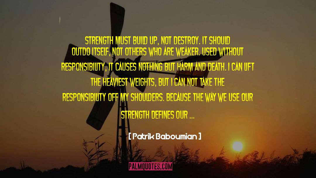 True Strength quotes by Patrik Baboumian