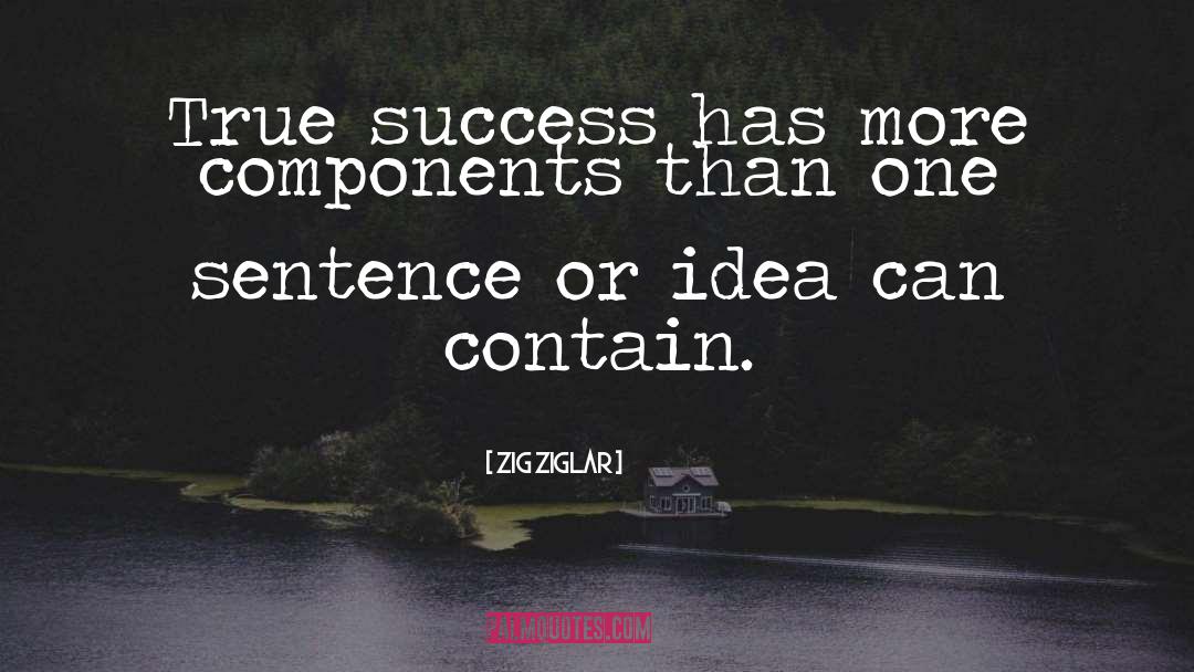 True Success quotes by Zig Ziglar