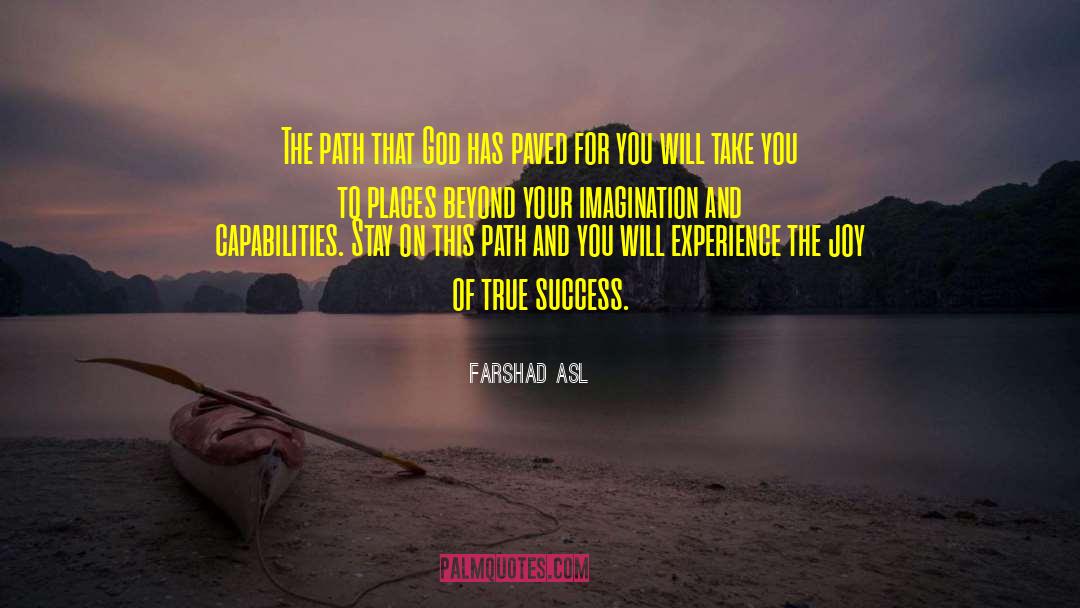 True Success quotes by Farshad Asl