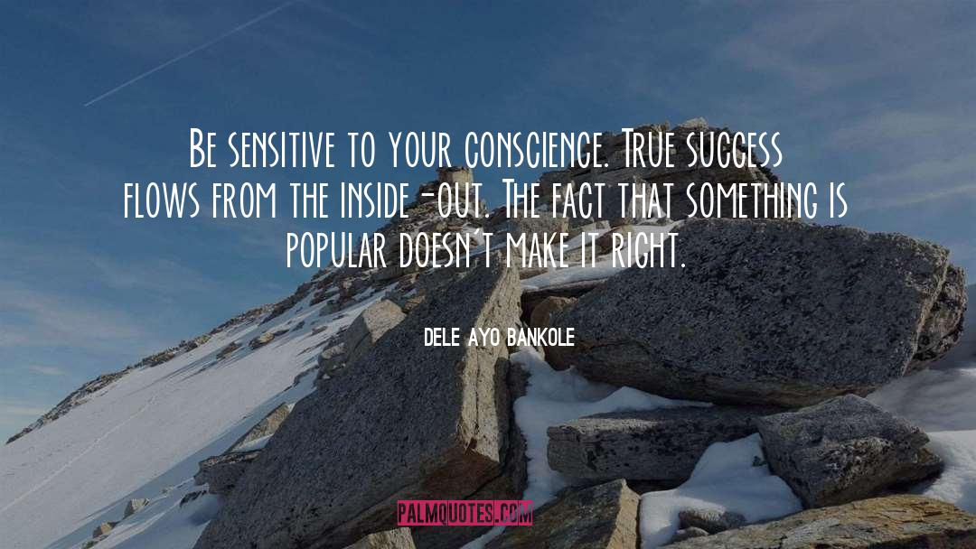 True Success quotes by Dele Ayo Bankole