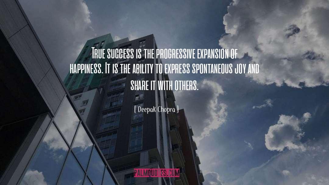 True Success quotes by Deepak Chopra