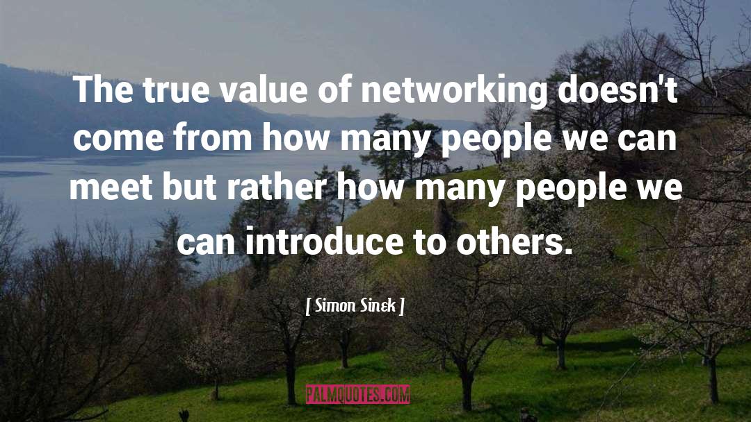 True Value quotes by Simon Sinek