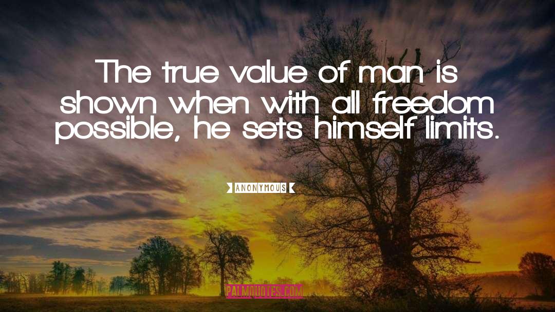 True Value quotes by Anonymous