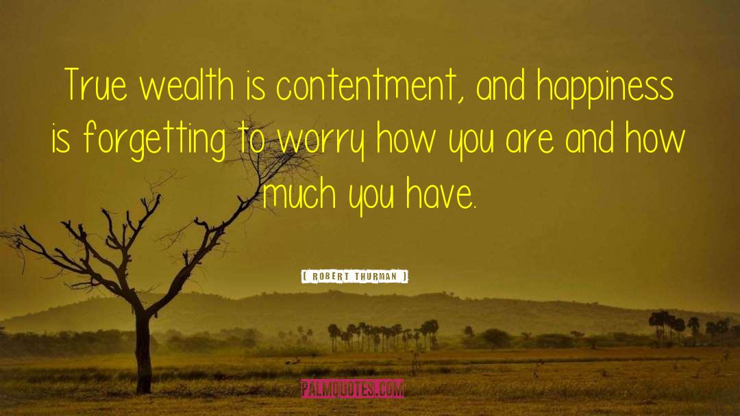 True Wealth quotes by Robert Thurman