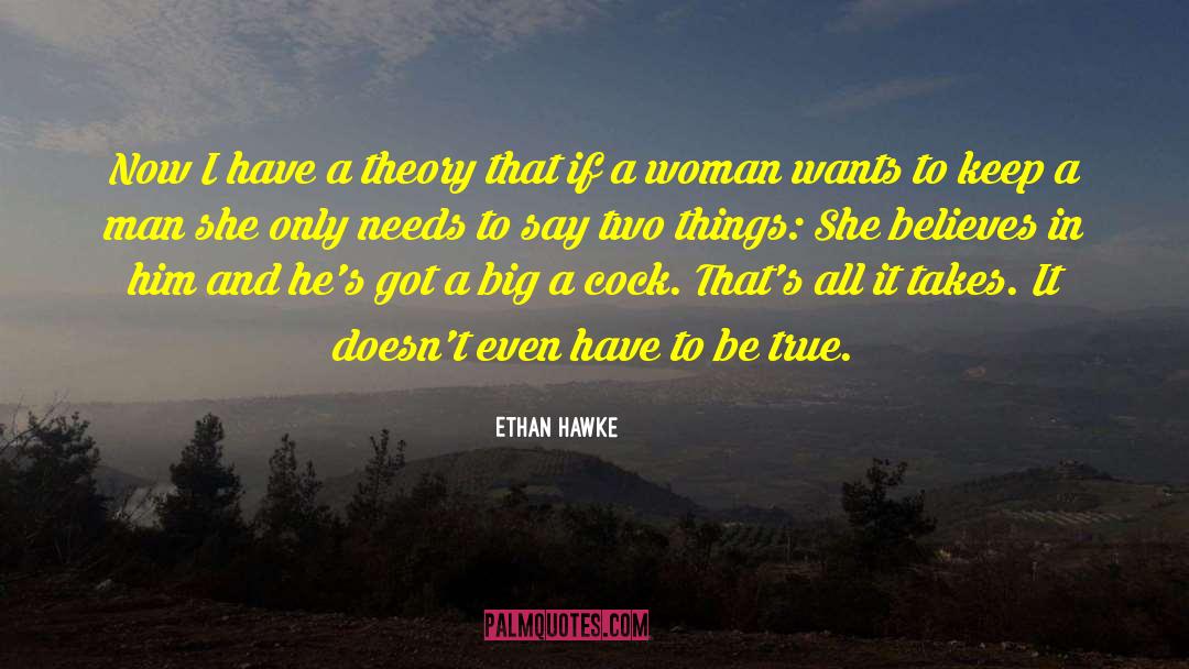 True Will quotes by Ethan Hawke