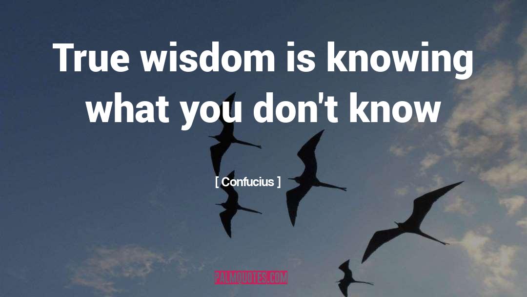 True Wisdom quotes by Confucius