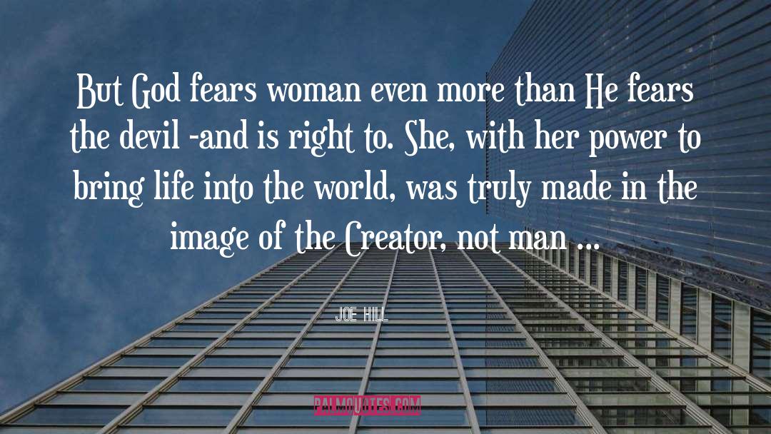 True Woman quotes by Joe Hill