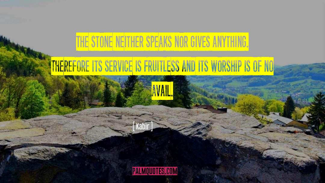 True Worship quotes by Kabir