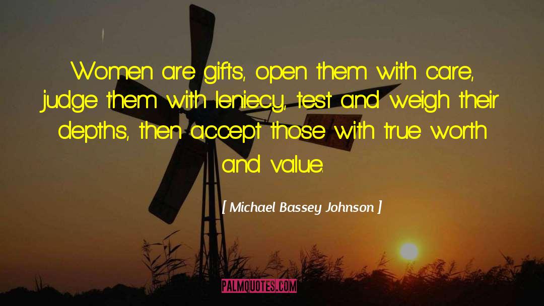 True Worth quotes by Michael Bassey Johnson