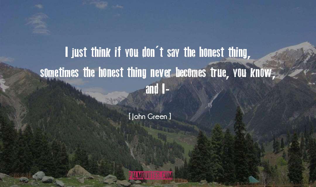 True You quotes by John Green