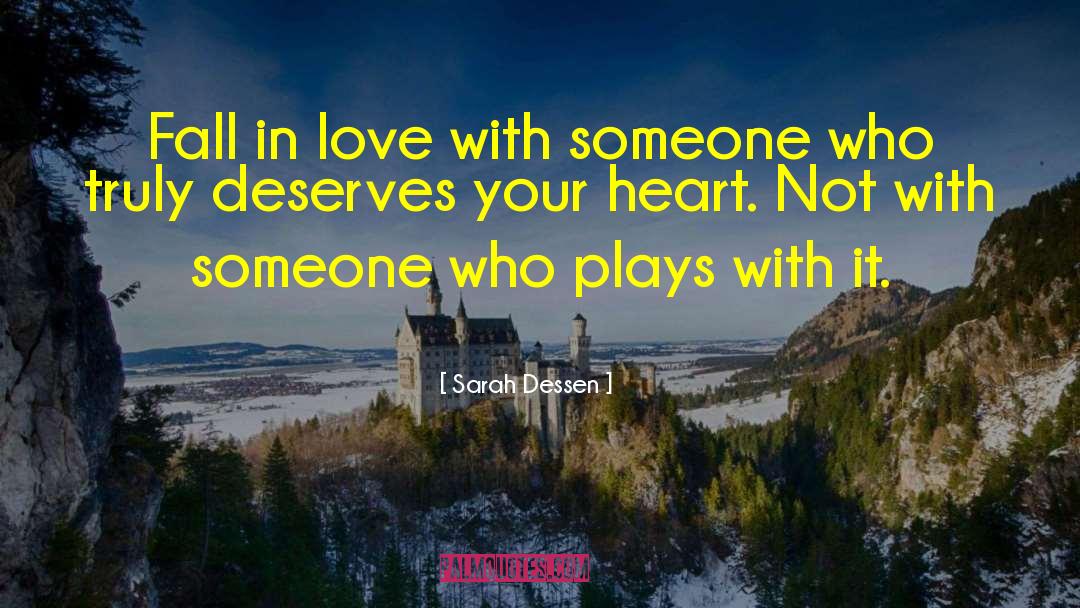 Truly Inlove quotes by Sarah Dessen