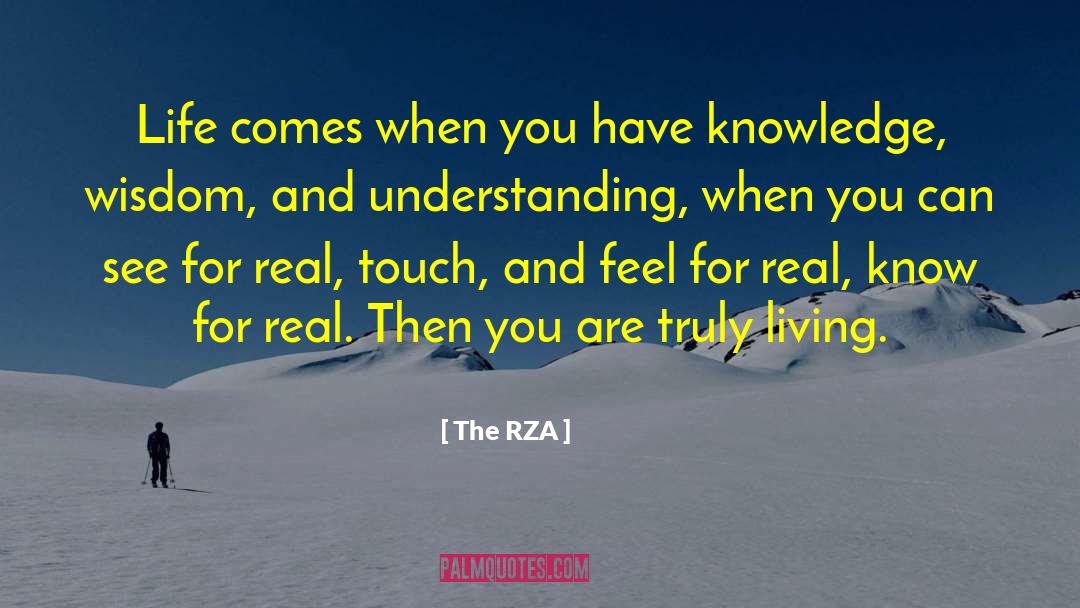 Truly Living quotes by The RZA