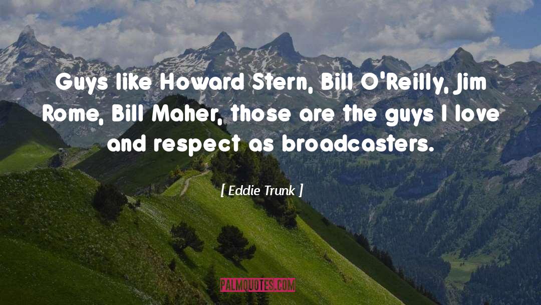 Trump Howard Stern quotes by Eddie Trunk