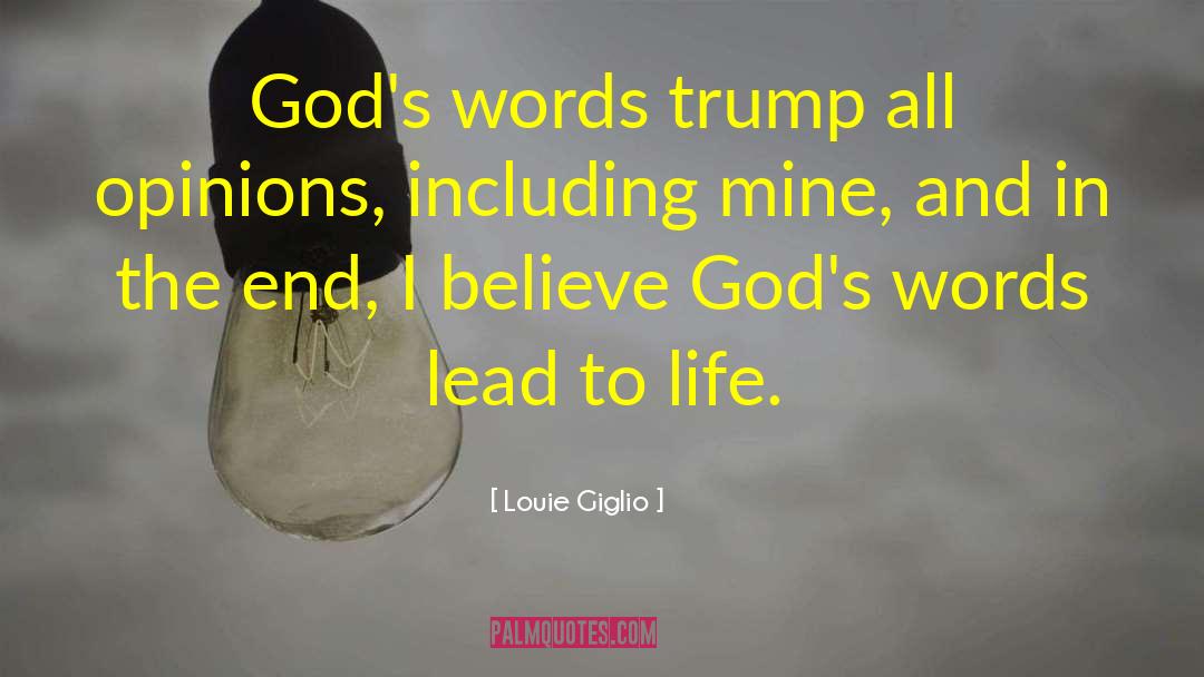 Trump Hypocritical quotes by Louie Giglio