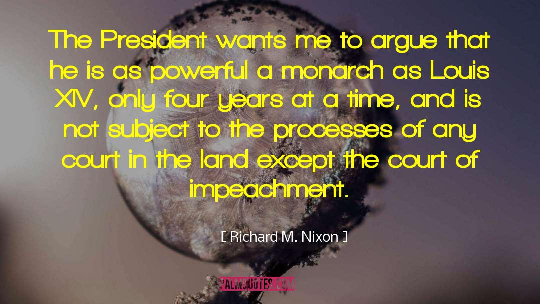 Trump Impeachment quotes by Richard M. Nixon