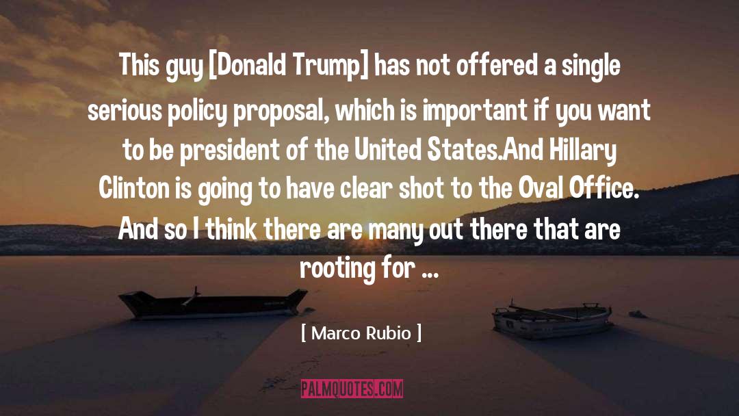 Trump quotes by Marco Rubio