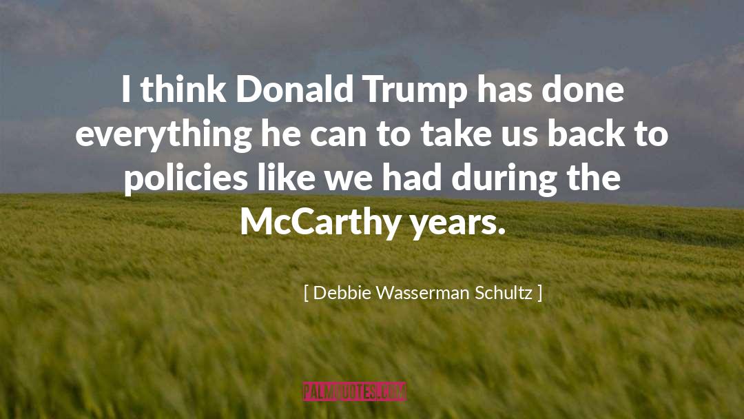 Trump Vs Hitler quotes by Debbie Wasserman Schultz