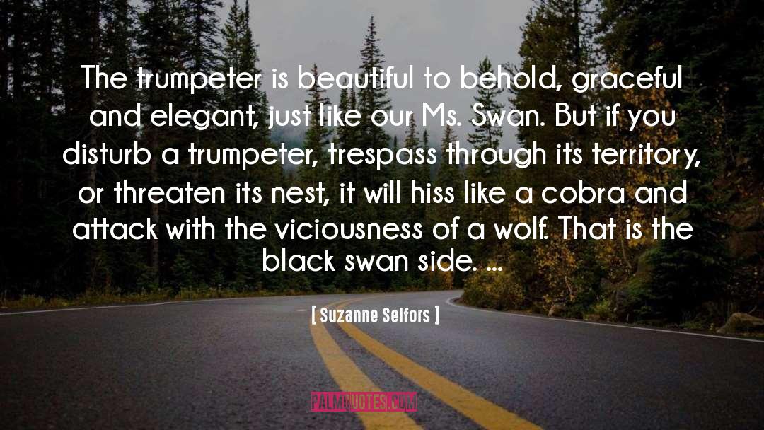 Trumpeter Swan quotes by Suzanne Selfors