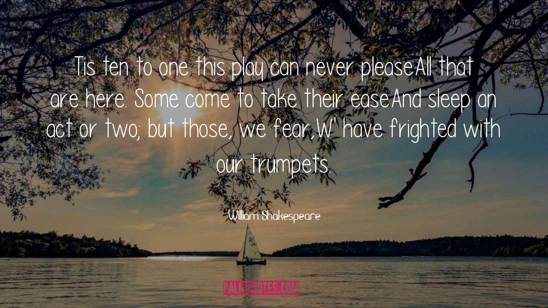 Trumpets quotes by William Shakespeare