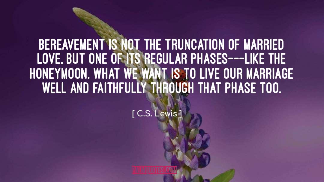 Truncation quotes by C.S. Lewis