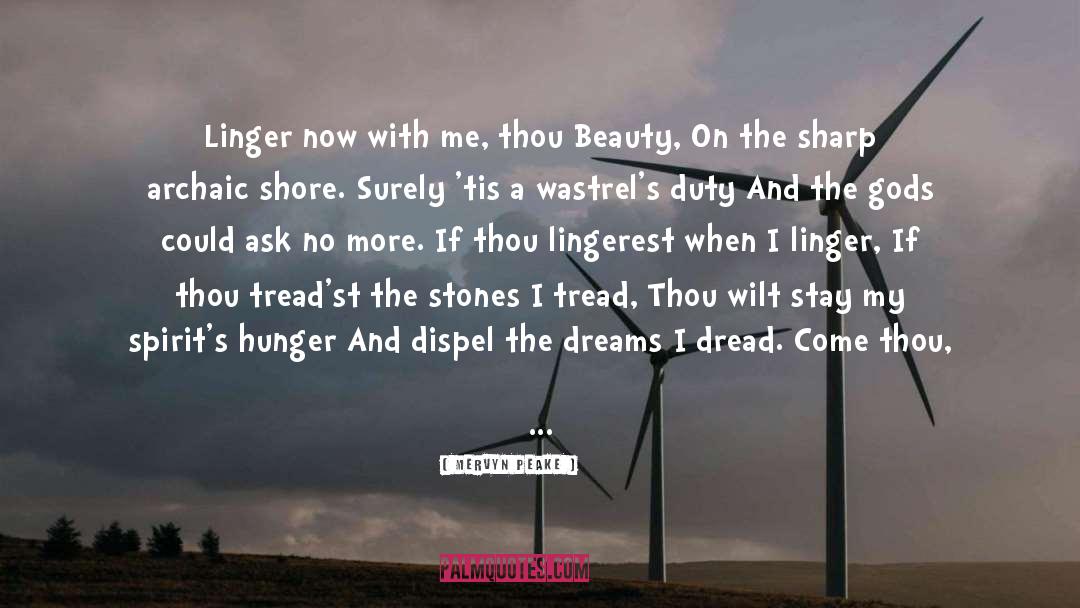 Trunks quotes by Mervyn Peake