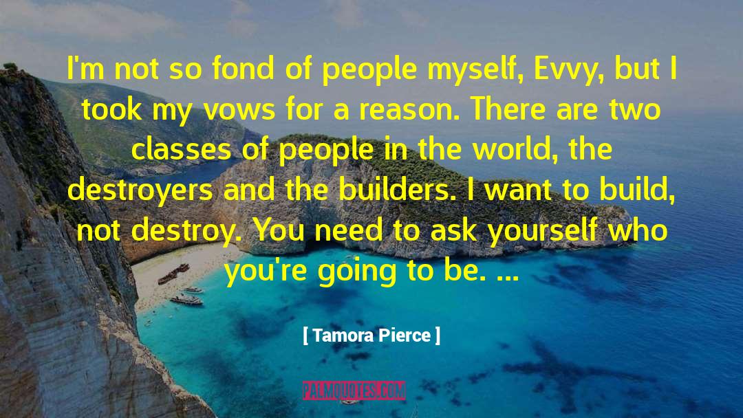 Trunzo Builders quotes by Tamora Pierce