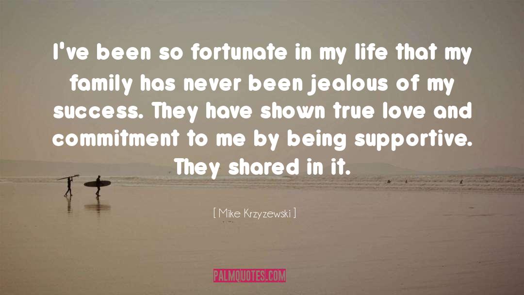 Trust And Commitment Love quotes by Mike Krzyzewski