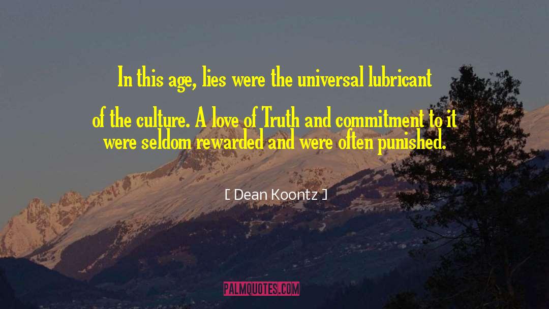 Trust And Commitment Love quotes by Dean Koontz