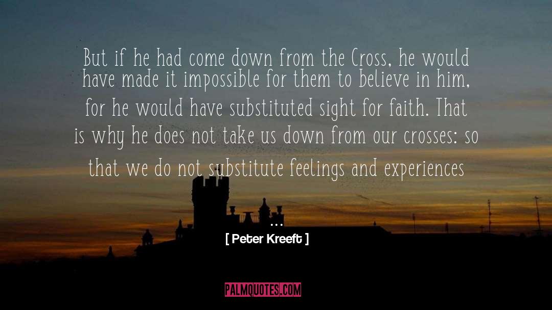 Trust Believe And Faith quotes by Peter Kreeft