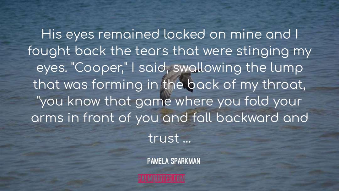 Trust Fate quotes by Pamela Sparkman