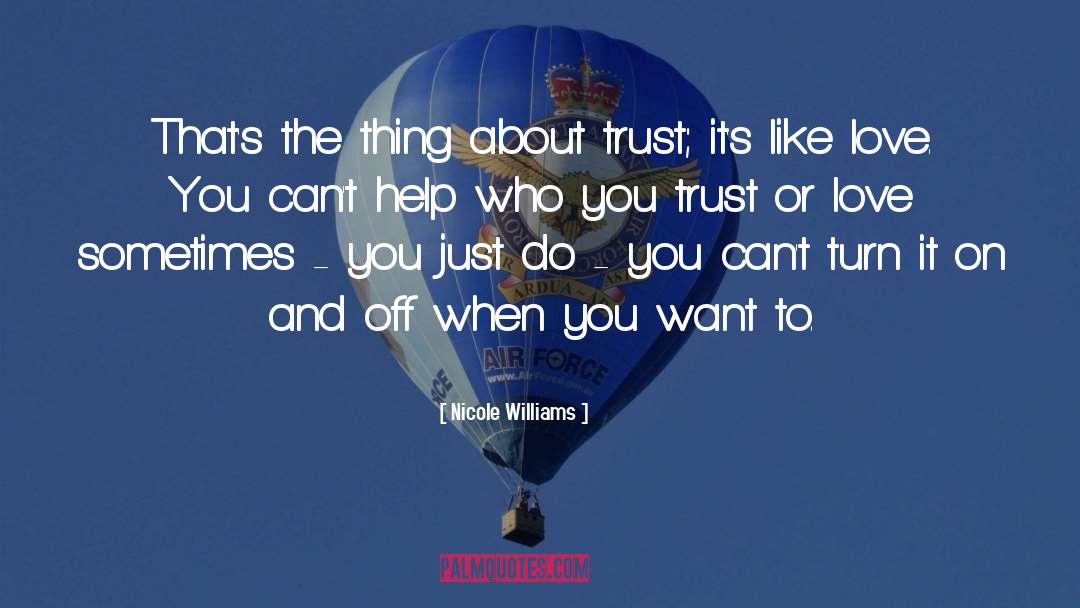Trust Help Jo quotes by Nicole Williams