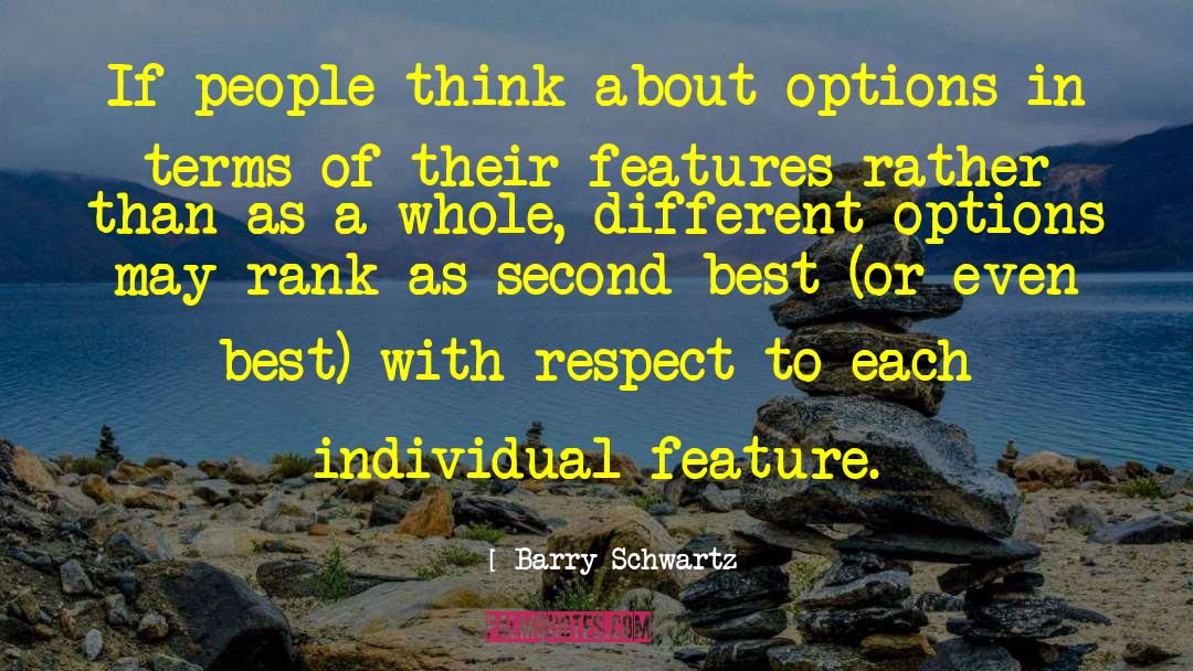 Trust Respect quotes by Barry Schwartz