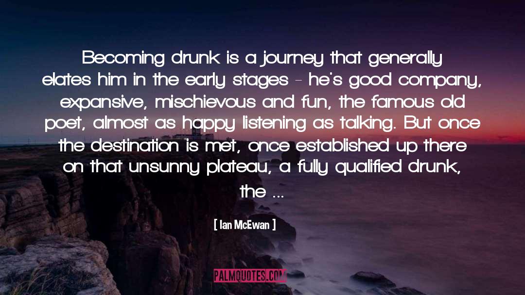 Trust The Journey quotes by Ian McEwan