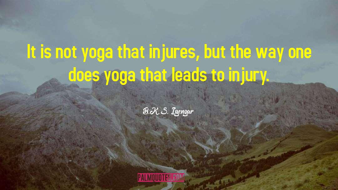 Trust Yoga quotes by B.K.S. Iyengar