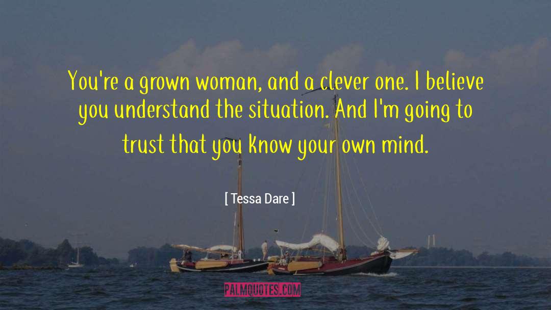 Trust Your Instinct quotes by Tessa Dare
