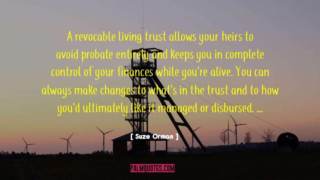 Trust Your Story quotes by Suze Orman