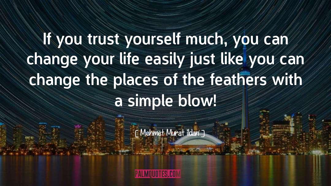 Trust Yourself quotes by Mehmet Murat Ildan