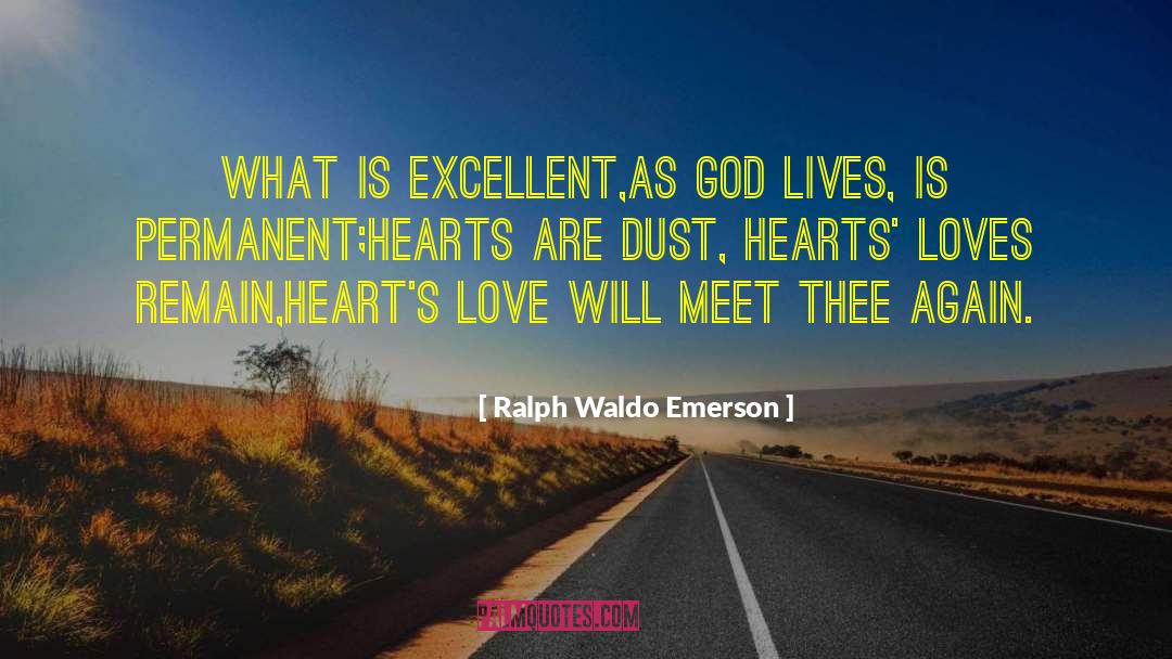 Trusting Again quotes by Ralph Waldo Emerson