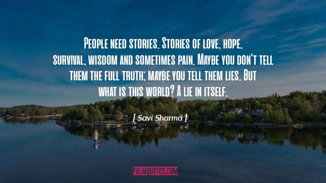 Trusting In Life quotes by Savi Sharma