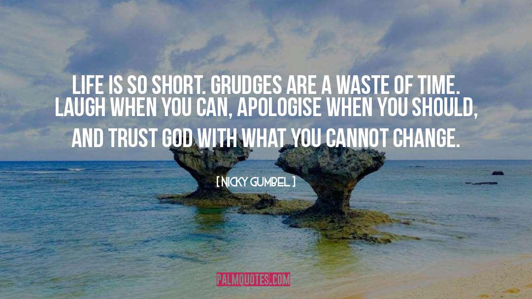 Trusting Life quotes by Nicky Gumbel