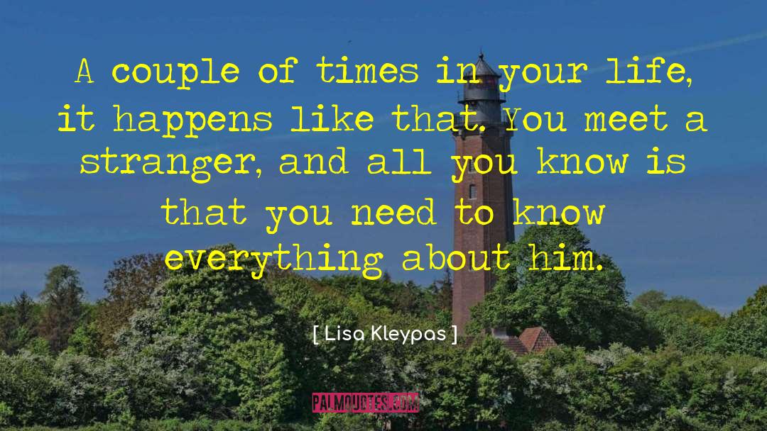 Trusting Life quotes by Lisa Kleypas