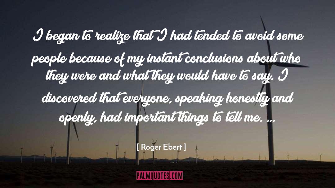 Trusting People quotes by Roger Ebert