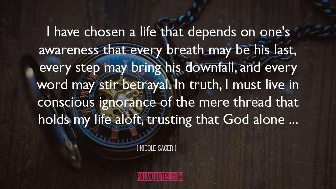 Trusting quotes by Nicole Sager