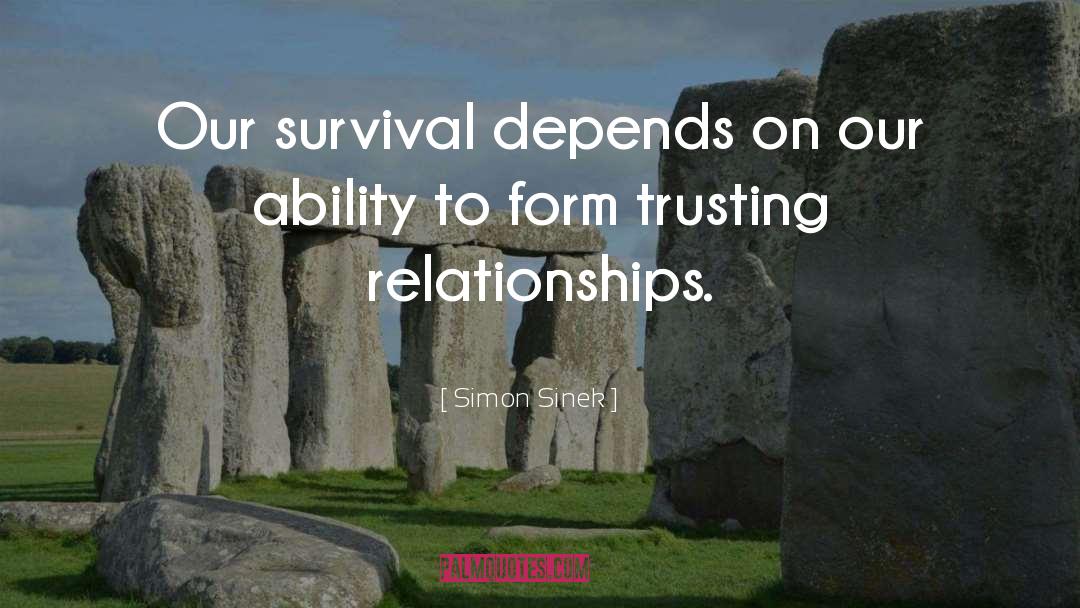 Trusting quotes by Simon Sinek