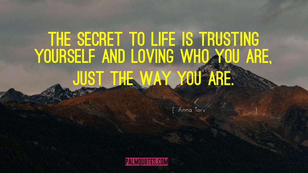 Trusting Yourself quotes by Anna Torv