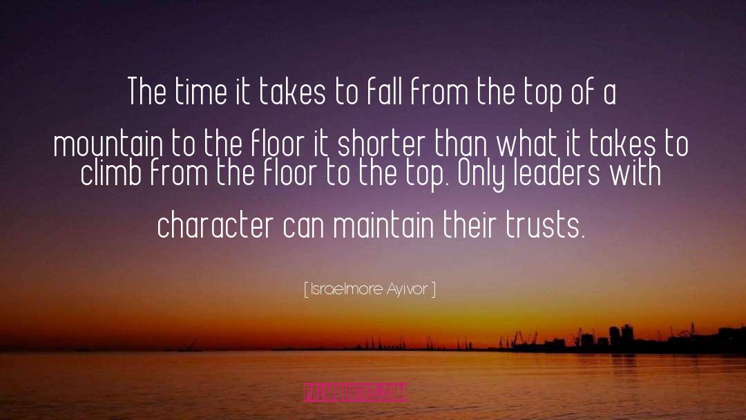 Trusts quotes by Israelmore Ayivor