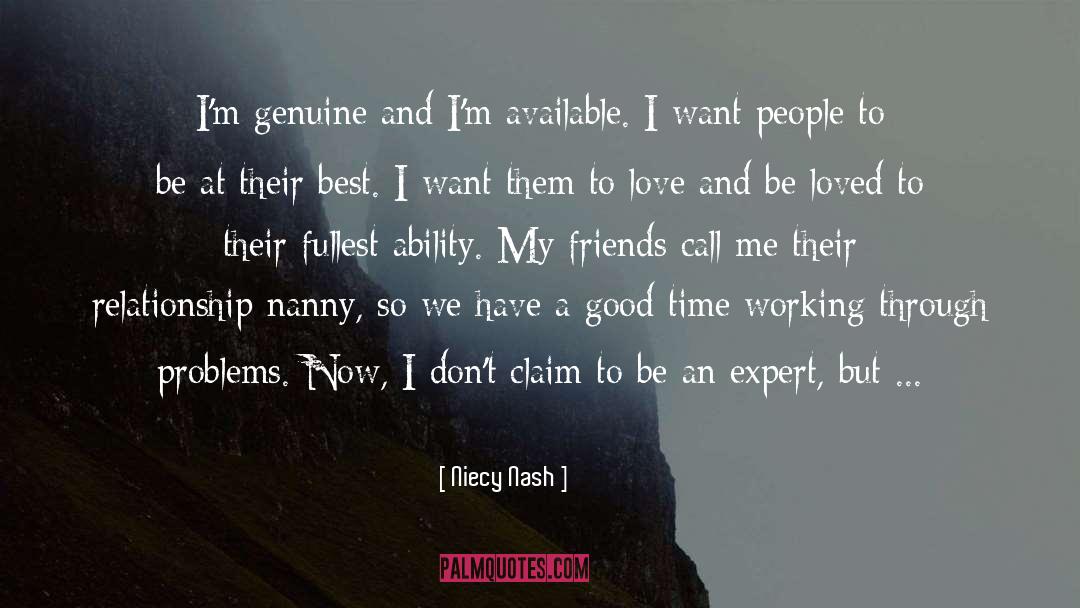 Trustworthy Friends quotes by Niecy Nash