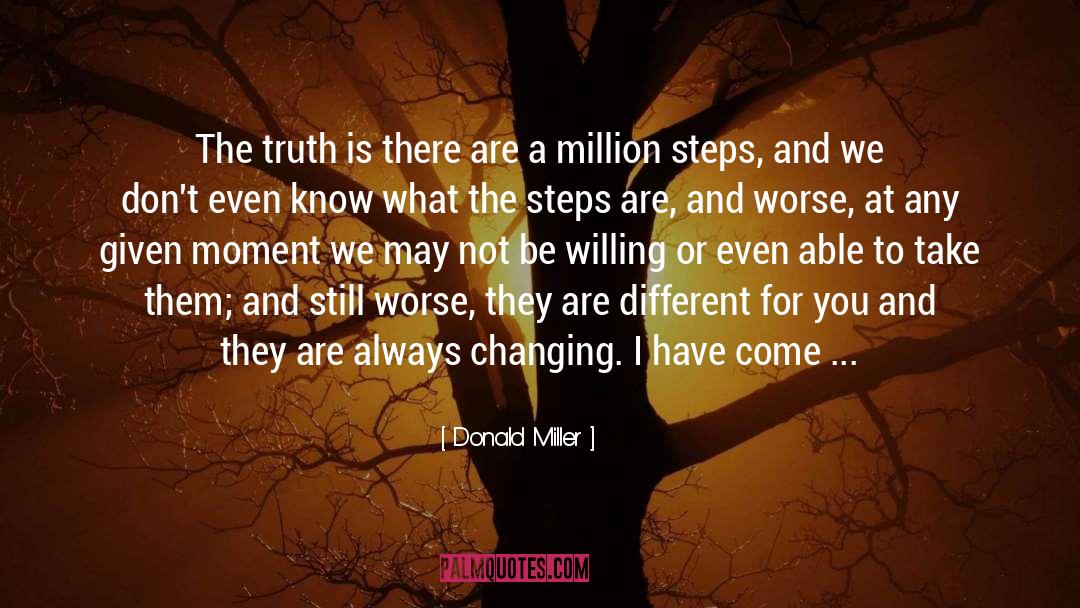Truth Always Wins quotes by Donald Miller