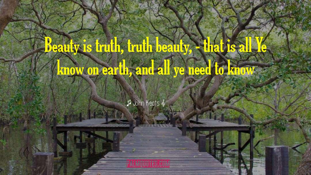 Truth And Beauty quotes by John Keats